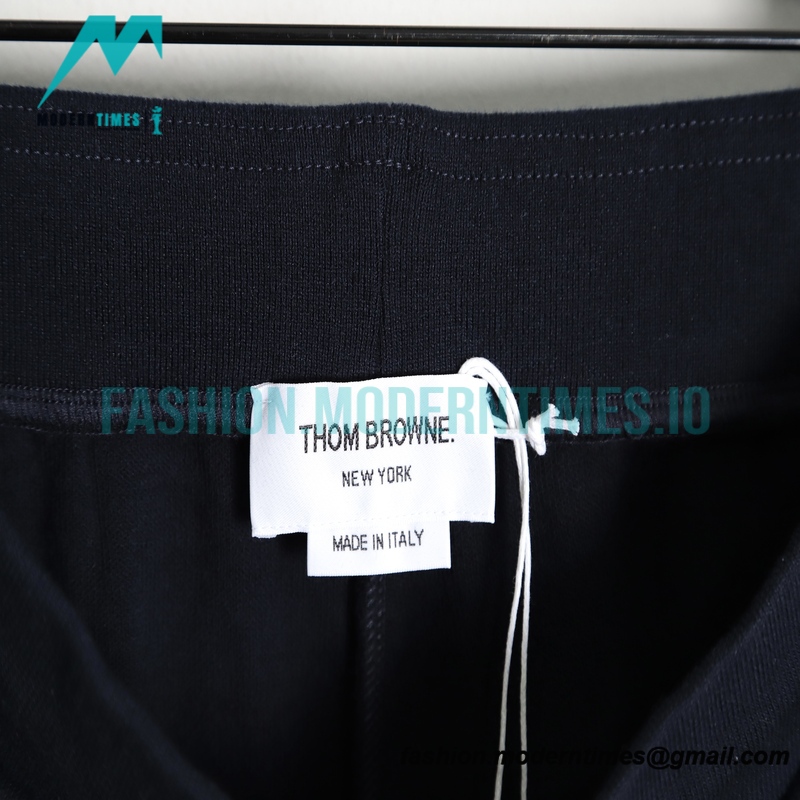 Thomas Browne - Knitted four-bar Shorts Pants Thomas Browne - Knitted four-bar Shorts Pants